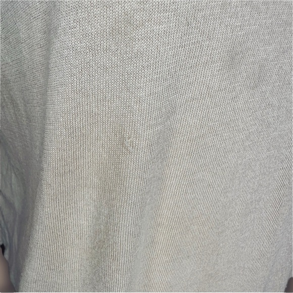 Theory ‘Abino Jam’ Crewneck Sweater in “Nude / Navy” Size Large - Picture 10 of 15